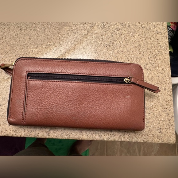 Fossil Colorful Striped Leather Wallet - Picture 3 of 6